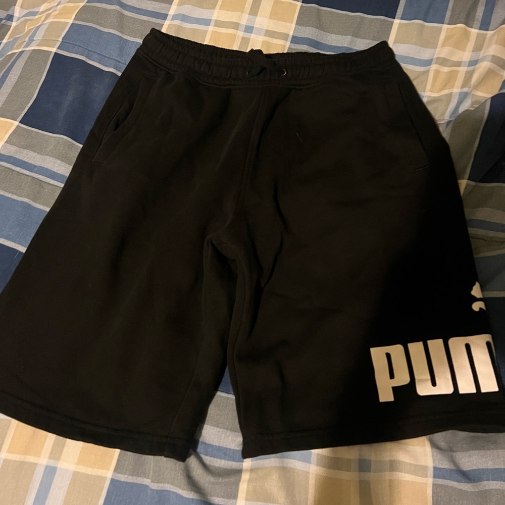 Puma black shorts size S